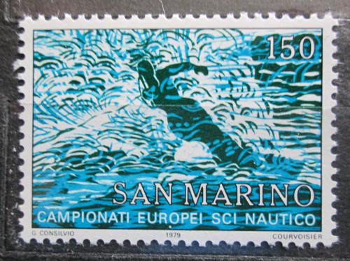 Poštová známka San Marino 1979 Vodní lyžování Mi# 1181