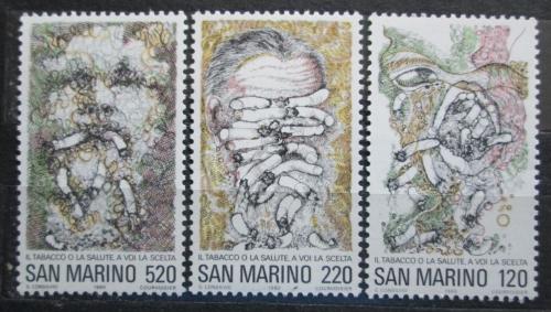Poštové známky San Marino 1980 Grafika, Giuliana Consilevyo Mi# 1206-08