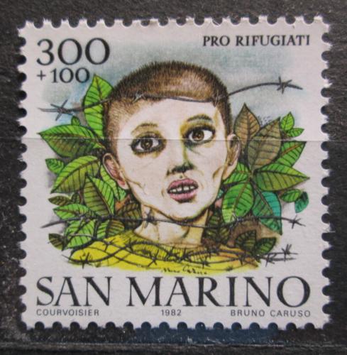 Poštová známka San Marino 1982 Pomoc uprchlíkùm Mi# 1270
