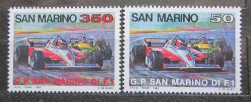 Poštové známky San Marino 1983 Formule Mi# 1282-83