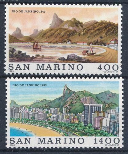 Poštové známky San Marino 1983 Rio de Janeiro Mi# 1285-86