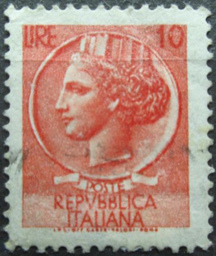 Potov znmka Taliansko 1953 Italia Mi# 885