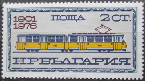 Poštová známka Bulharsko 1976 Moderní tramvaj Mi# 2461