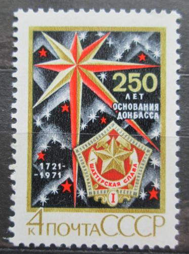 Poštová známka SSSR 1972 Hornictví v Donìcku Mi# 3920