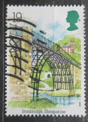 Poštová známka Ve¾ká Británia 1989 Železný most Coalbrookdale Mi# 1206