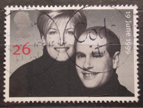 Poštová známka Ve¾ká Británia 1999 Princ Edward a Sophie Rhys-Jones Mi# 1813