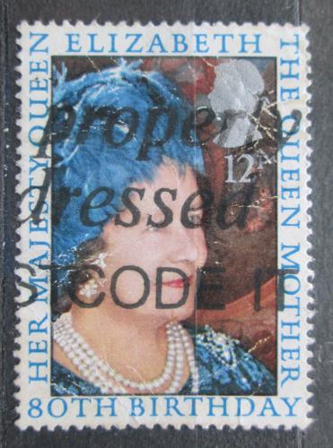 Poštová známka Ve¾ká Británia 1980 Krá¾ovna Matka Mi# 845