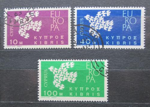 Poštové známky Cyprus 1962 Európa CEPT Mi# 197-99
