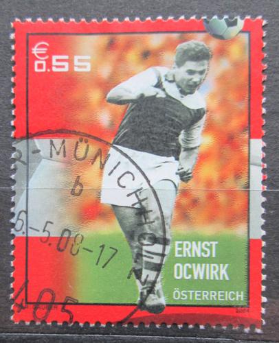 Poštová známka Rakúsko 2004 Ernst Ocwirk, futbal Mi# 2464