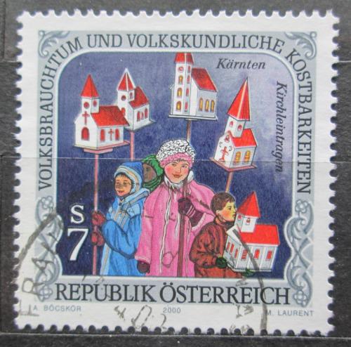 Poštová známka Rakúsko 2000 Folklór Mi# 2302