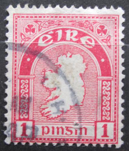 Poštová známka Írsko 1923 Mapa Mi# 41