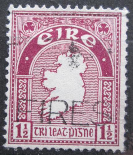 Poštová známka Írsko 1940 Mapa Mi# 73