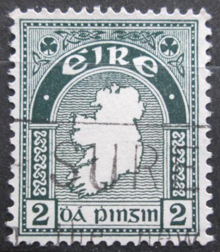 Poštová známka Írsko 1940 Mapa Mi# 74
