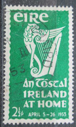 Poštová známka Írsko 1953 Harfa Mi# 116