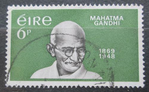Poštová známka Írsko 1969 Mahátma Gándhí Mi# 235