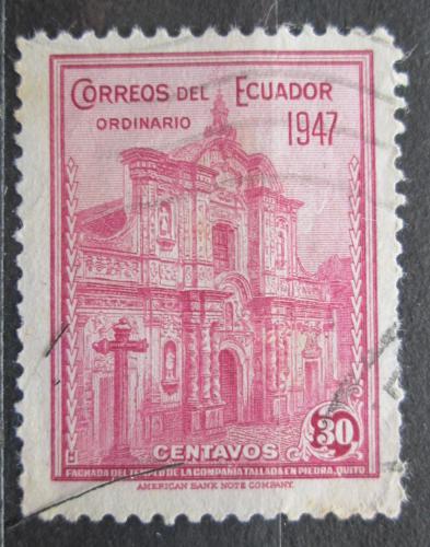 Potov znmka Ekvdor 1947 Kostel v Quitu Mi# 629