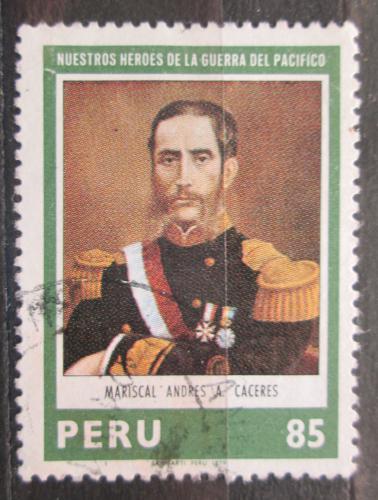 Poštová známka Peru 1979 Maršál Andres A. Caceres Mi# 1154