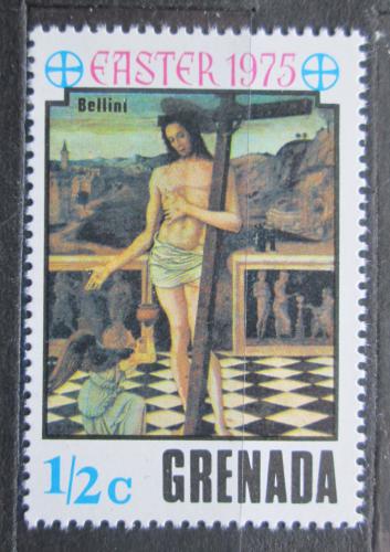 Poštová známka Grenada 1975 Ve¾ká noc, umenie, Giovanni Bellini Mi# 669