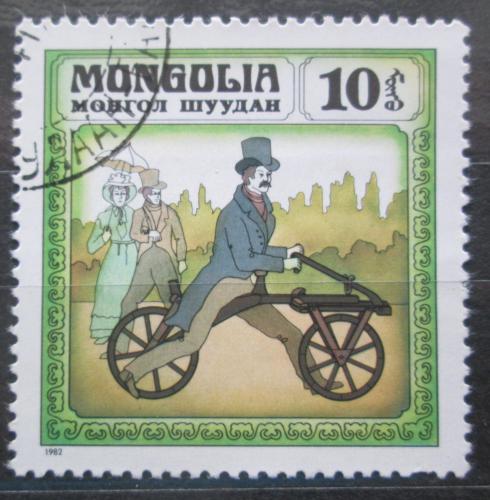 Poštová známka Mongolsko 1982 Staré kolo Mi# 1458