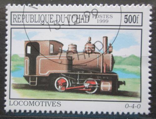 Poštová známka Èad 2000 Parní lokomotíva Mi# 2018