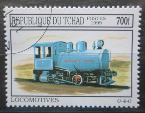 Poštová známka Èad 2000 Parní lokomotíva Mi# 2019