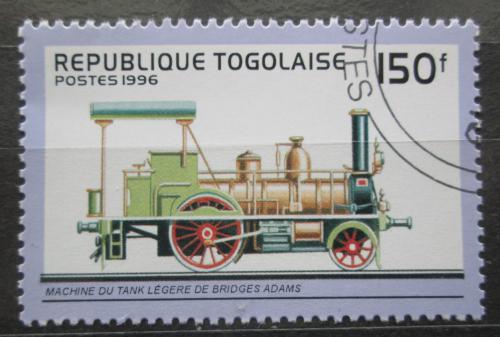 Poštová známka Togo 1996 Parní lokomotíva Mi# 2487