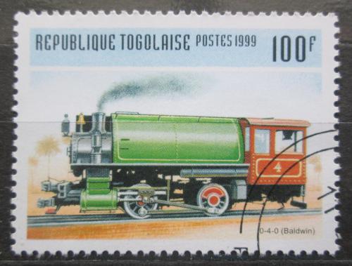 Poštová známka Togo 1999 Parní lokomotíva Mi# 2809