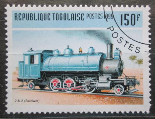Poštová známka Togo 1999 Parní lokomotíva Mi# 2810