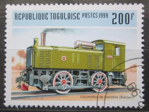 Poštová známka Togo 1999 Parní lokomotíva Mi# 2811