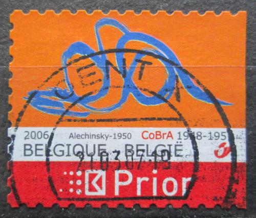 Potov znmka Belgicko 2006 Umenie, Pierre Alchinsky Mi# 3615 Dr - zvi obrzok