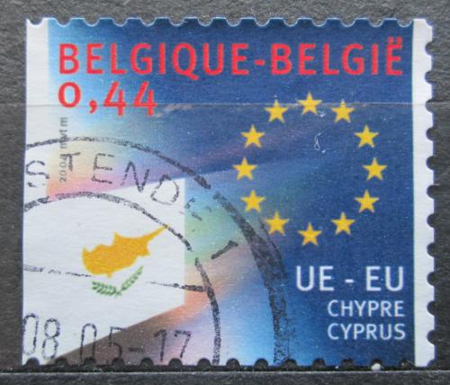 Potov znmka Belgicko 2004 Vlajka Cyprusu Mi# 3342