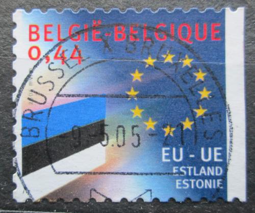 Potov znmka Belgicko 2004 Vlajka Estonska Mi# 3343