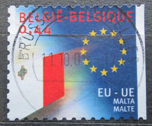Potov znmka Belgicko 2004 Vlajka Malty Mi# 3347