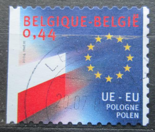 Potov znmka Belgicko 2004 Vlajka Polska Mi# 3348 - zvi obrzok