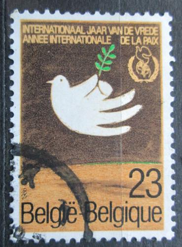 Poštová známka Belgicko 1986 Medzinárodný rok míru Mi# 2254