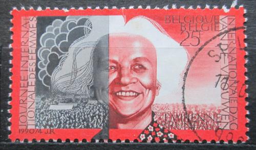 Poštová známka Belgicko 1990 Emilienne Brunfaut Mi# 2412