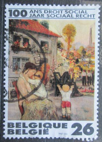 Poštová známka Belgicko 1987 Umenie, Pierre Paulus Mi# 2315