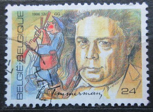 Poštová známka Belgicko 1986 Felix Timmermans, spisovatel Mi# 2279