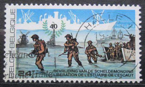 Poštová známka Belgicko 1985 Oslobodenie Scheldemündung Mi# 2240