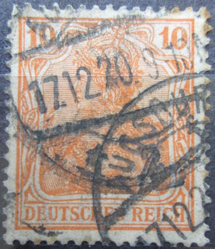 Potov znmka Nemecko 1920 Germania Mi# 141