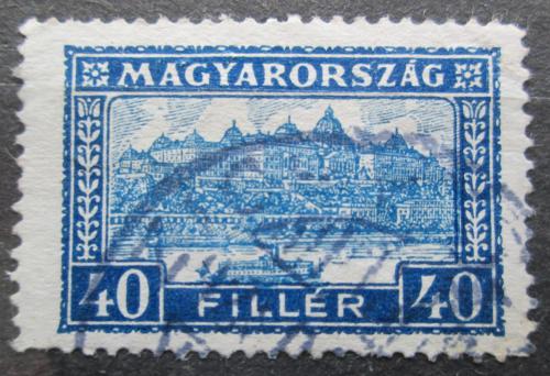 Potov znmka Maarsko 1926 Krovsk hrad v Budapeti Mi# 422