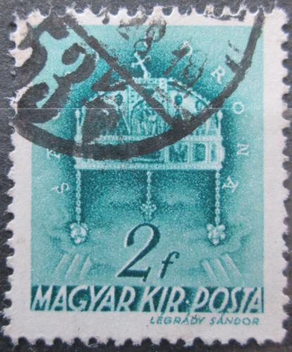 Potov znmka Maarsko 1939 Krovsk koruna Mi# 599 - zvi obrzok