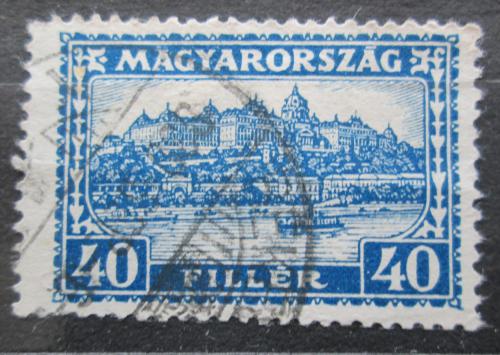 Poštová známka Maïarsko 1926 Krá¾ovský hrad v Budapešti Mi# 422