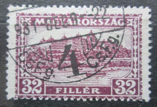 Poštová známka Maïarsko 1926 Krá¾ovský hrad v Budapešti Mi# 421