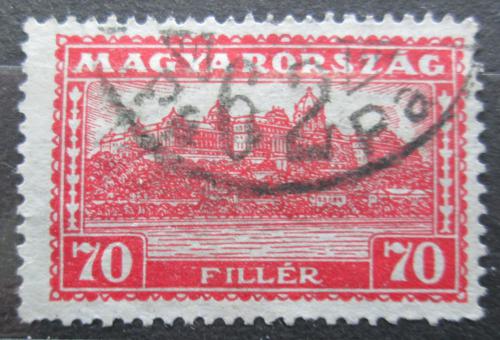 Poštová známka Maïarsko 1927 Krá¾ovský hrad v Budapešti Mi# 426