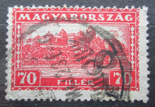 Poštová známka Maïarsko 1927 Krá¾ovský hrad v Budapešti Mi# 426