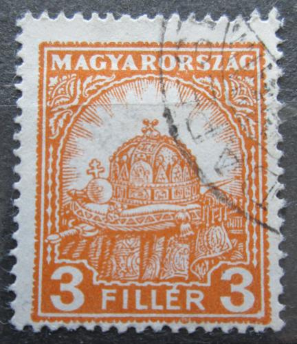 Poštová známka Maïarsko 1926 Štìpánská koruna Mi# 413