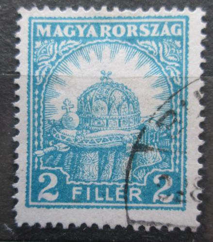 Poštová známka Maïarsko 1928 Štìpánská koruna Mi# 442