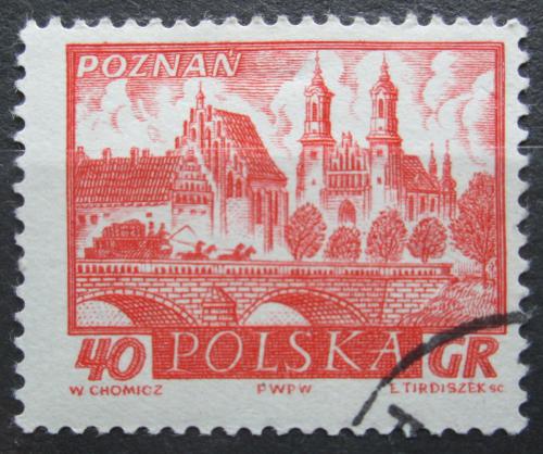 Poštová známka Po¾sko 1966 Poznañ Mi# 1190