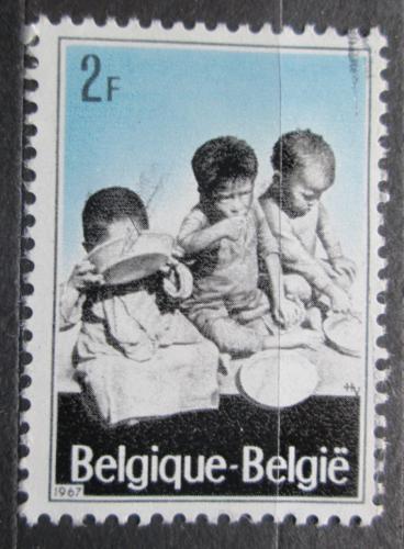 Poštová známka Belgicko 1967 Bìženci Mi# 1466